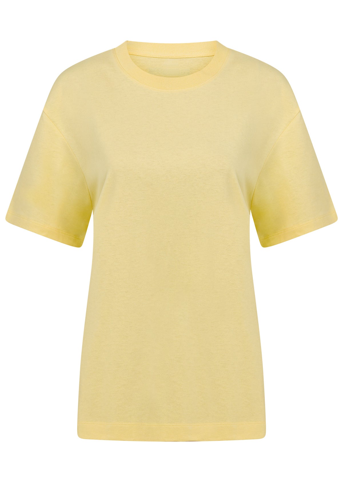 Lorna Jane LJ Basics T-Shirt - Lemon Cream