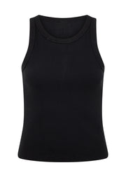 Lorna Jane LJ Basics Rib Tank - Black