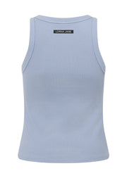 Lorna Jane LJ Basics Rib Tank - Oxford Blue