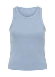 Lorna Jane LJ Basics Rib Tank - Petal Blue