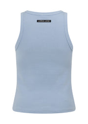 Lorna Jane LJ Basics Rib Tank - Petal Blue