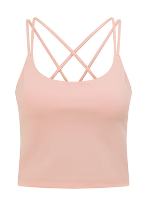 Lorna Jane Lotus Bra Tank Combo - Enchanted Pink