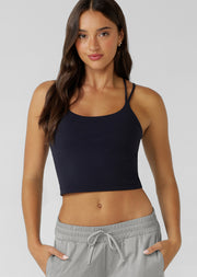 Lorna Jane Lotus Bra Tank Combo - Midnight Blue