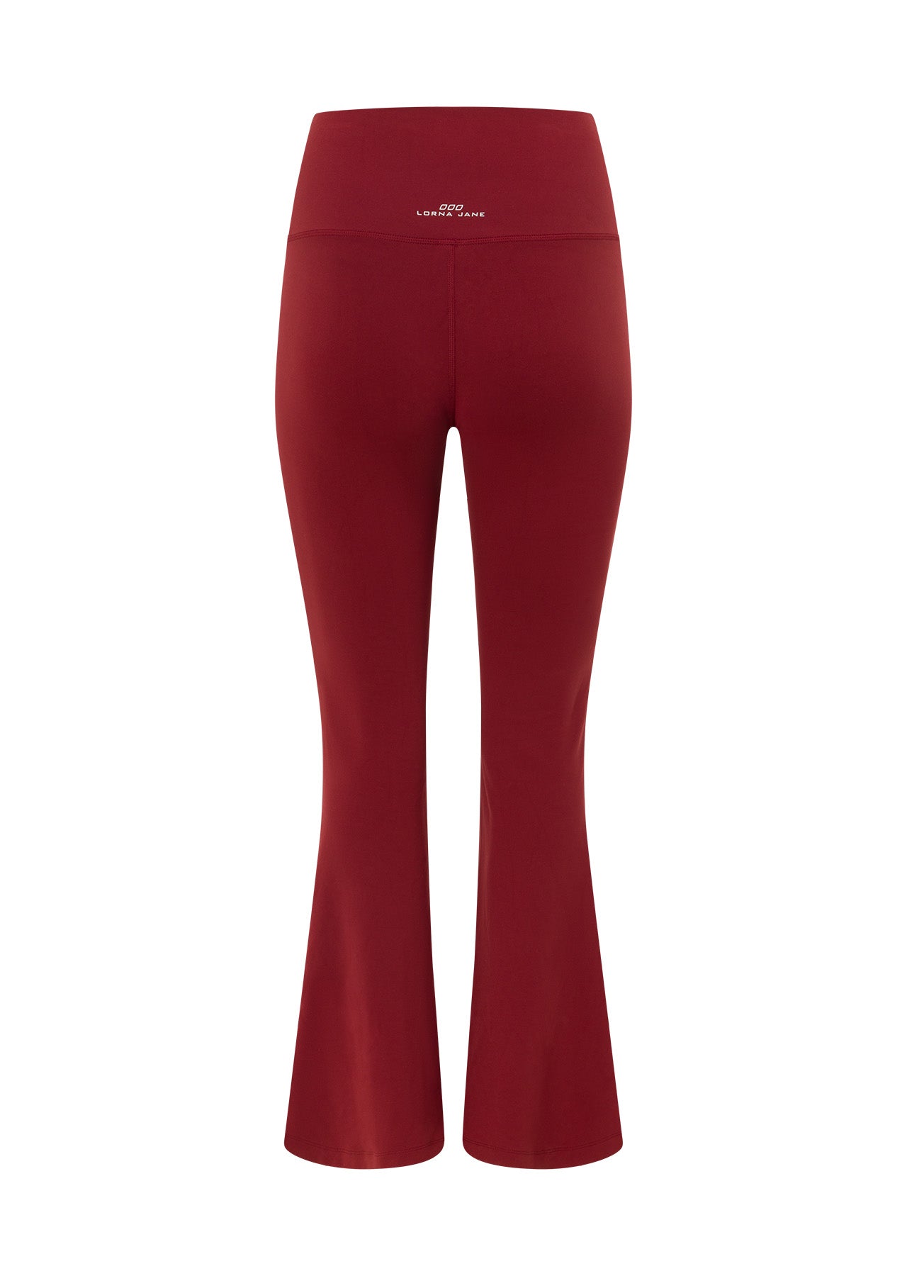 Lorna Jane Liberty Flared Leggings - Cherry