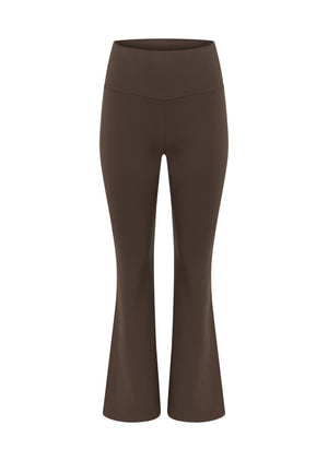 Lorna Jane Liberty Flared Leggings - Cinnamon