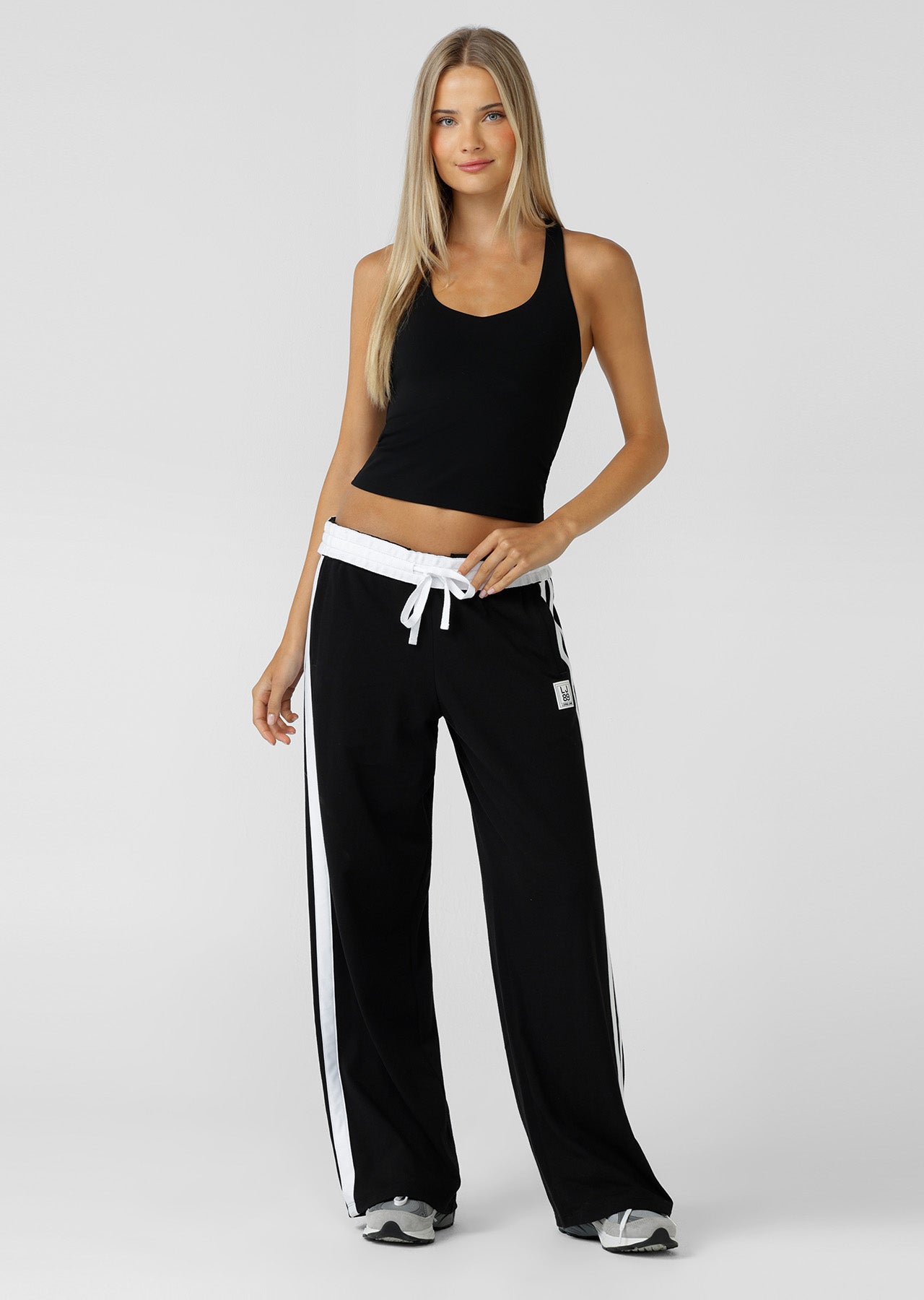 Lorna Jane Liberty Full Length Bra Tank Combo - Black