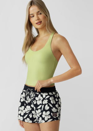 Lorna Jane Liberty Full Length Bra Tank Combo - Lime Cordial