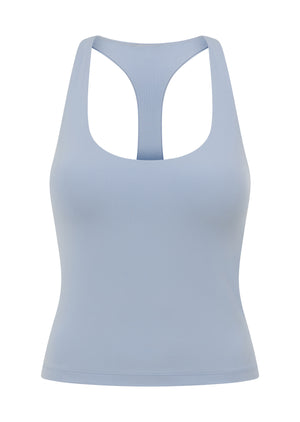 Lorna Jane Liberty Full Length Bra Tank Combo - Oxford Blue