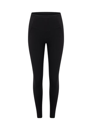 Lorna Jane Booty Lift And Support Pocket Ankle Biter Leggings - Recycled Black