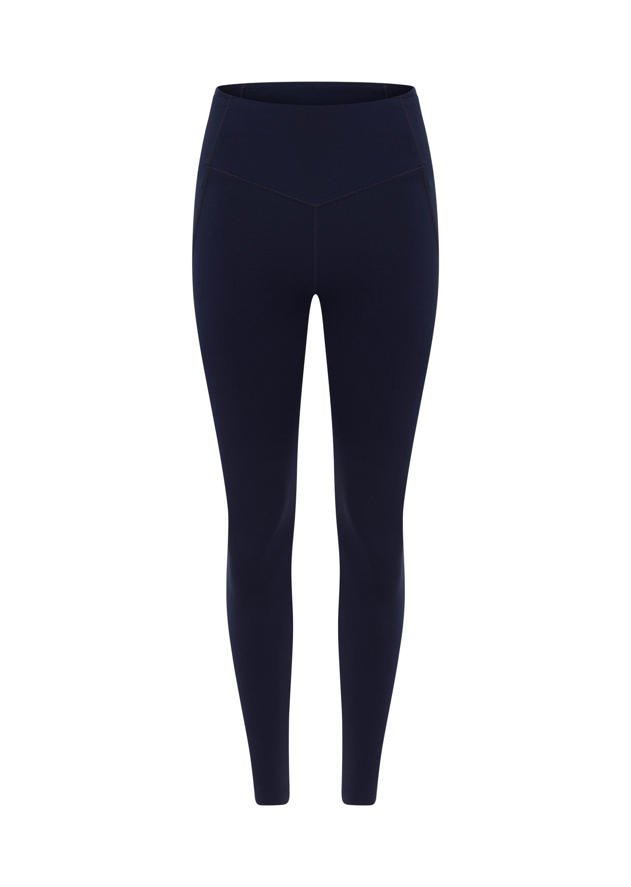 Lorna Jane Booty Lift And Support Pocket Ankle Biter Leggings - French Navy