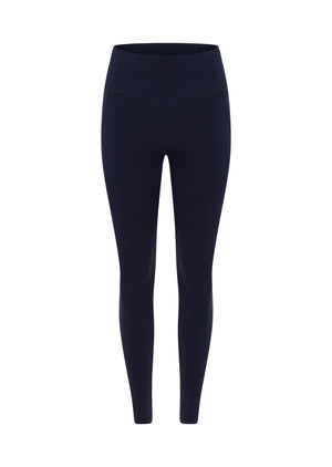 Lorna Jane Booty Lift And Support Pocket Ankle Biter Leggings - French Navy
