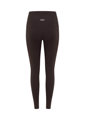 Lorna Jane Booty Lift And Support Pocket Ankle Biter Leggings - Volcano