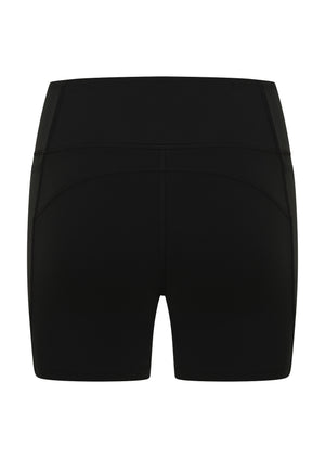 Lorna Jane Amy No Chafe Phone Pocket 14cm Bike Shorts - Recycled Black