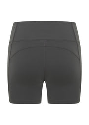 Lorna Jane Amy No Chafe Phone Pocket 14cm Bike Shorts - Titanium