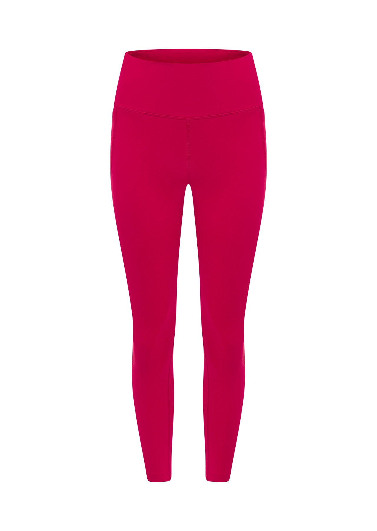 Lorna Jane Amy No Chafe Phone Pocket Ankle Biter Leggings - Raspberry