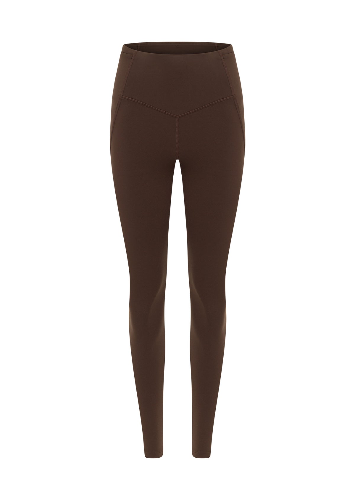 Lorna Jane Booty Lift And Support Pocket Full Length Leggings - Espresso