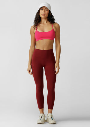 Lorna Jane Lotus Adjustable Sports Bra - Neon Watermelon