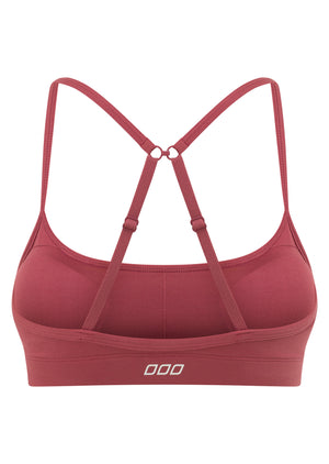 Lorna Jane Lotus Adjustable Sports Bra - Raspberry Sorbet