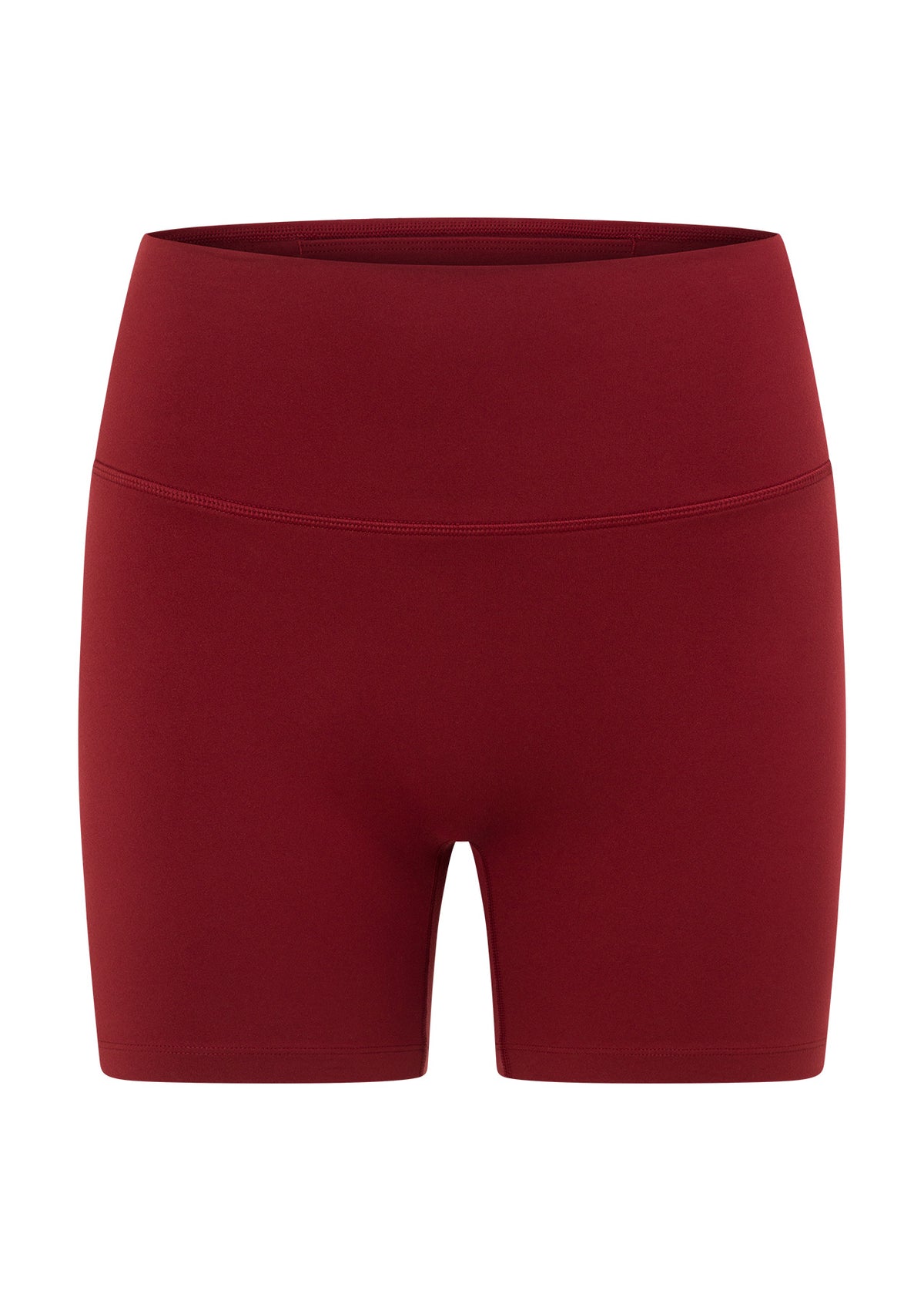 Lorna Jane Lotus No Ride Phone Pocket 14cm Bike Shorts - Cherry