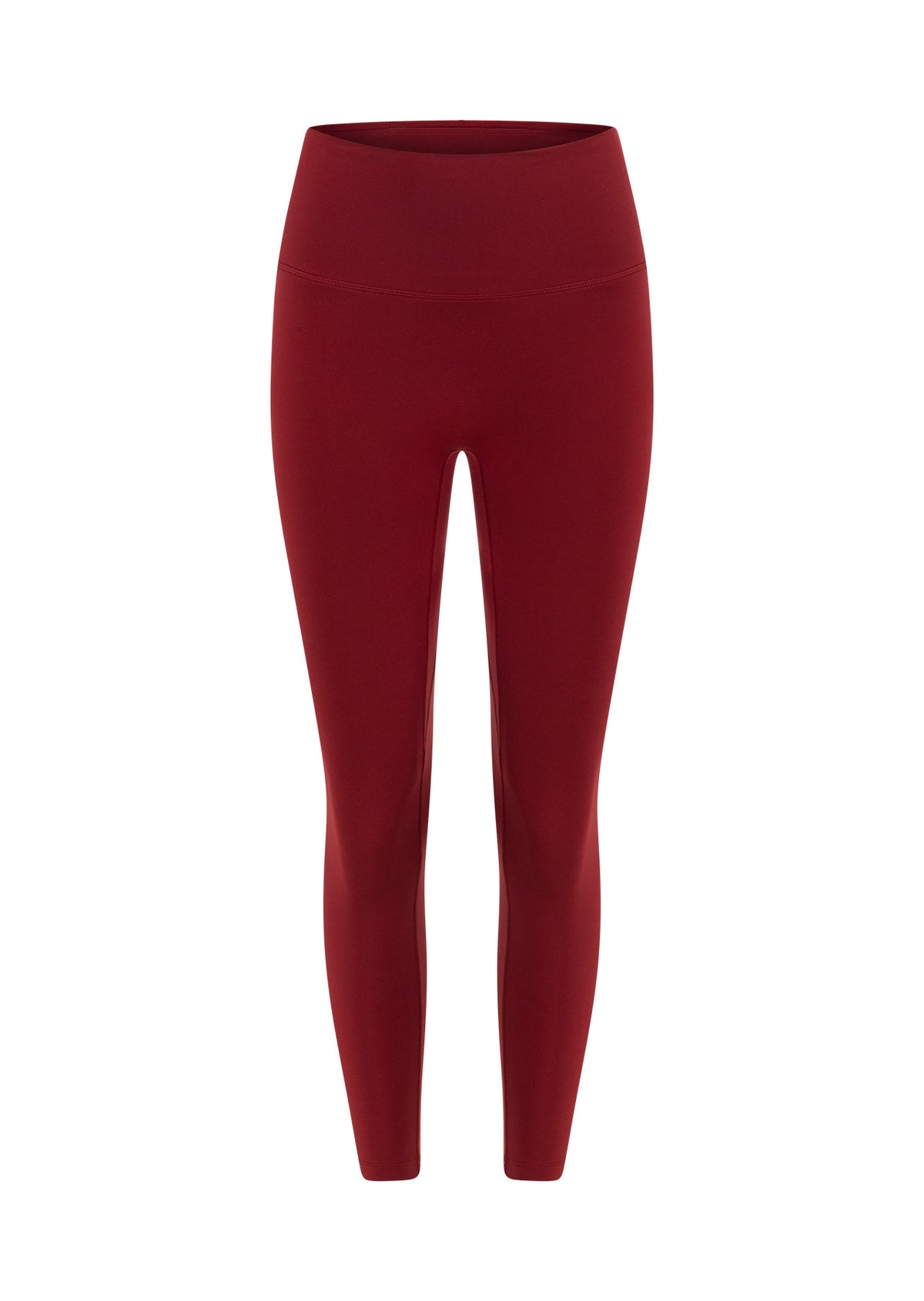 Lorna Jane Lotus No Ride Phone Pocket Ankle Biter Leggings - Cherry