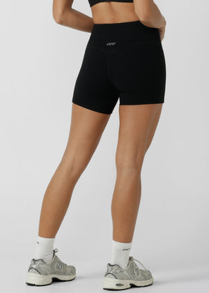 Lorna Jane Amy No Ride 2 Pocket 14cm Bike Shorts - Black