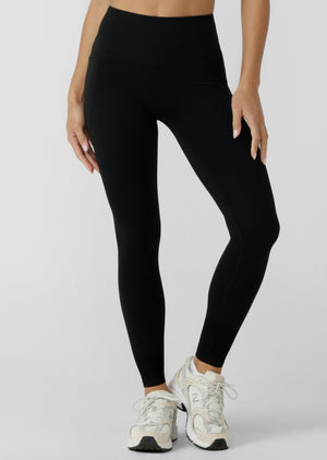 Lorna Jane Amy 2 Pocket Full Length Leggings - Black