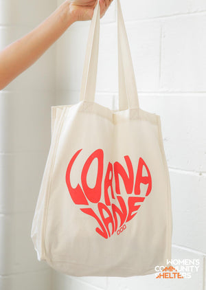 Lorna Jane Charity Love Tote Bag - Canvas