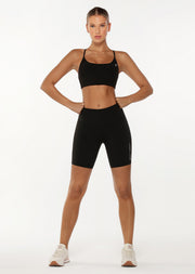 Lorna Jane Lotus 19cm Bike Shorts - Black