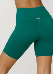 Lorna Jane Lotus 19cm Bike Shorts - Dark Teal