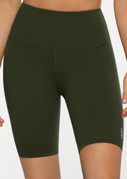 Lorna Jane Lotus Bike Shorts - Luxury Green