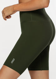 Lorna Jane Lotus Bike Shorts - Luxury Green