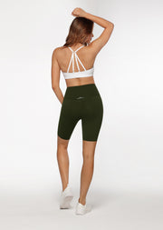Lorna Jane Lotus Bike Shorts - Luxury Green
