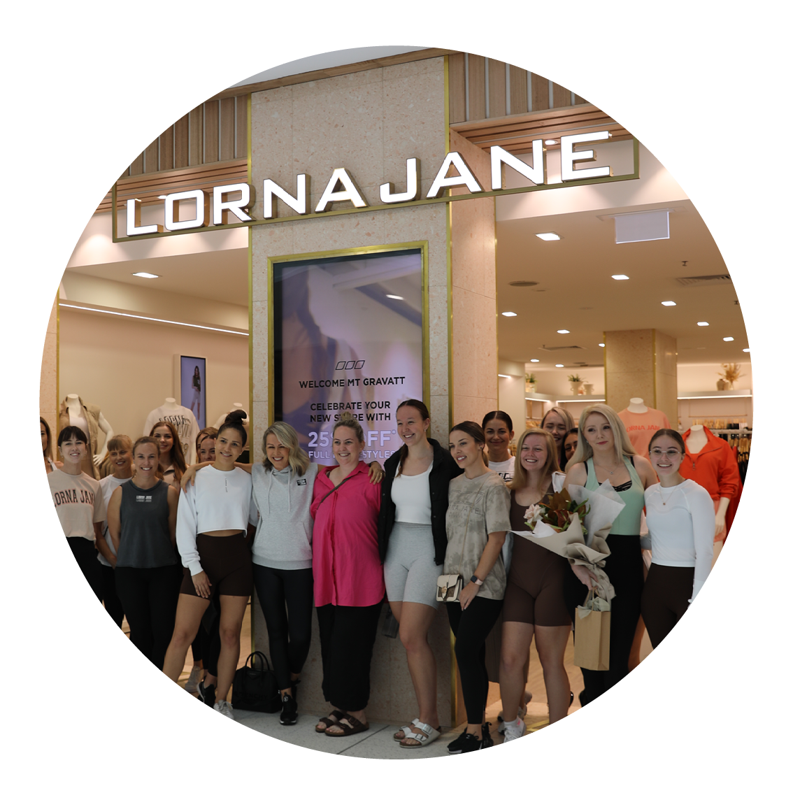 Personal development and succession within Lorna Jane with on the job coaching icon